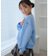 【KIDS/キッズ】【FILA/フィラ別注】ラインストーンロゴ裏毛プルオーバー