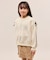 【KIDS/キッズ】【FILA/フィラ別注】ラインストーンロゴ裏毛プルオーバー