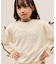 【KIDS/キッズ】【FILA/フィラ別注】ラインストーンロゴ裏毛プルオーバー