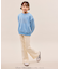 【KIDS/キッズ】【FILA/フィラ別注】ラインストーンロゴ裏毛プルオーバー