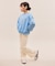 【KIDS/キッズ】【FILA/フィラ別注】ラインストーンロゴ裏毛プルオーバー