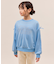 【KIDS/キッズ】【FILA/フィラ別注】ラインストーンロゴ裏毛プルオーバー