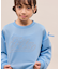 【KIDS/キッズ】【FILA/フィラ別注】ラインストーンロゴ裏毛プルオーバー