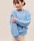 【KIDS/キッズ】【FILA/フィラ別注】ラインストーンロゴ裏毛プルオーバー