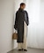 JAPAN FABRIC スタンドカラーロングコート/一部WEB限定カラー