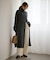 JAPAN FABRIC スタンドカラーロングコート/一部WEB限定カラー