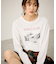 汗染み防止アソートロゴロングスリーブTシャツ/UVカット・接触冷感