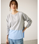 布帛ドッキングロングスリーブTシャツ
