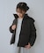 【KIDS/キッズ】GREEN DOWN MINOTECHフード取り外しショートダウン/リンクコーデ