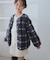 【KIDS/キッズ】リバーシブルチェックボアブルゾン