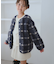 【KIDS/キッズ】リバーシブルチェックボアブルゾン