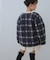 【KIDS/キッズ】リバーシブルチェックボアブルゾン