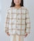 【KIDS/キッズ】リバーシブルチェックボアブルゾン