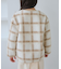 【KIDS/キッズ】リバーシブルチェックボアブルゾン