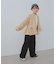 【KIDS/キッズ】裏ベロアケーブルフレアパンツ