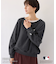 【PEANUTS×MLB COLLECTION by ROPE' PICNIC】オフショルスウェット