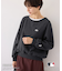 【PEANUTS×MLB COLLECTION by ROPE' PICNIC】オフショルスウェット