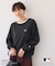 【PEANUTS×MLB COLLECTION by ROPE' PICNIC】オフショルスウェット