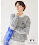 【PEANUTS×MLB COLLECTION by ROPE' PICNIC】オフショルスウェット