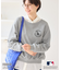 【PEANUTS×MLB COLLECTION by ROPE' PICNIC】オフショルスウェット