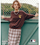 【PEANUTS×MLB COLLECTION by ROPE' PICNIC】オフショルスウェット