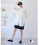 【PEANUTS×MLB COLLECTION by ROPE' PICNIC】オーバーサイズシャツ