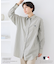 【PEANUTS×MLB COLLECTION by ROPE' PICNIC】オーバーサイズシャツ