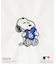 【PEANUTS×MLB COLLECTION by ROPE' PICNIC】オーバーサイズシャツ