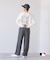 【PEANUTS×MLB COLLECTION by ROPE' PICNIC】ロングスリーブTee