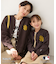 【PEANUTS×MLB COLLECTION by ROPE' PICNIC】スウェットブルゾン