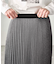 ラメチェックプリーツスカート/着丈が選べる