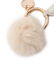 フェイクファー付きバッグチャーム