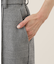 裏起毛ストレートパンツ