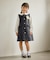 【KIDS/キッズ】パールボタンツイードジャンパースカート/セレモニー対応・リンクコーデ
