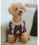 【DOG】アーガイルニットプルオーバー