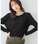 レイヤード風シアーロングスリーブTシャツ