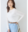 レイヤード風シアーロングスリーブTシャツ