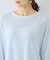 レイヤード風シアーロングスリーブTシャツ