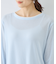 レイヤード風シアーロングスリーブTシャツ