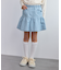 【KIDS/キッズ】インパンツ付きハートポケットデニムスカート