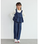 【KIDS/キッズ】ハートカットデニムビスチェ