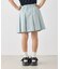 【KIDS/キッズ】インナーパンツ付きツイルタックプリーツスカート