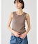 シアードッキングリブタンクトップ