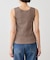 シアードッキングリブタンクトップ