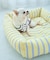【DOG】マルチストライプひんやりベッド