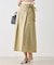 ウエストリボンラップボリュームスカート