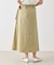 ウエストリボンラップボリュームスカート