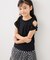 【KIDS/キッズ】肩あきリボンTシャツ/接触冷感