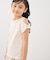 【KIDS/キッズ】肩あきリボンTシャツ/接触冷感