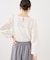 シアーボリュームスリーブカットトップス
